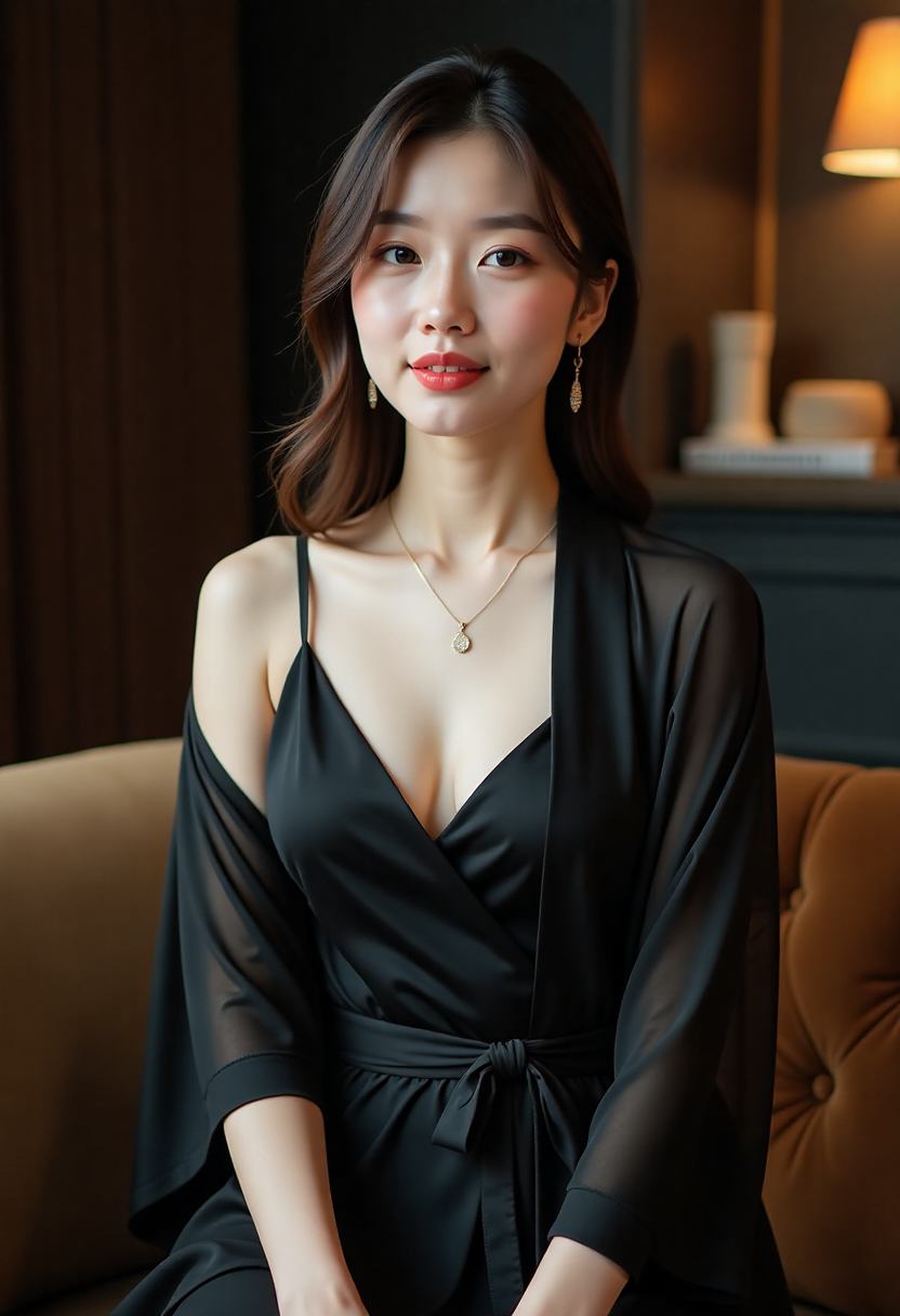 《古琴配诗：梁园暮色》海报